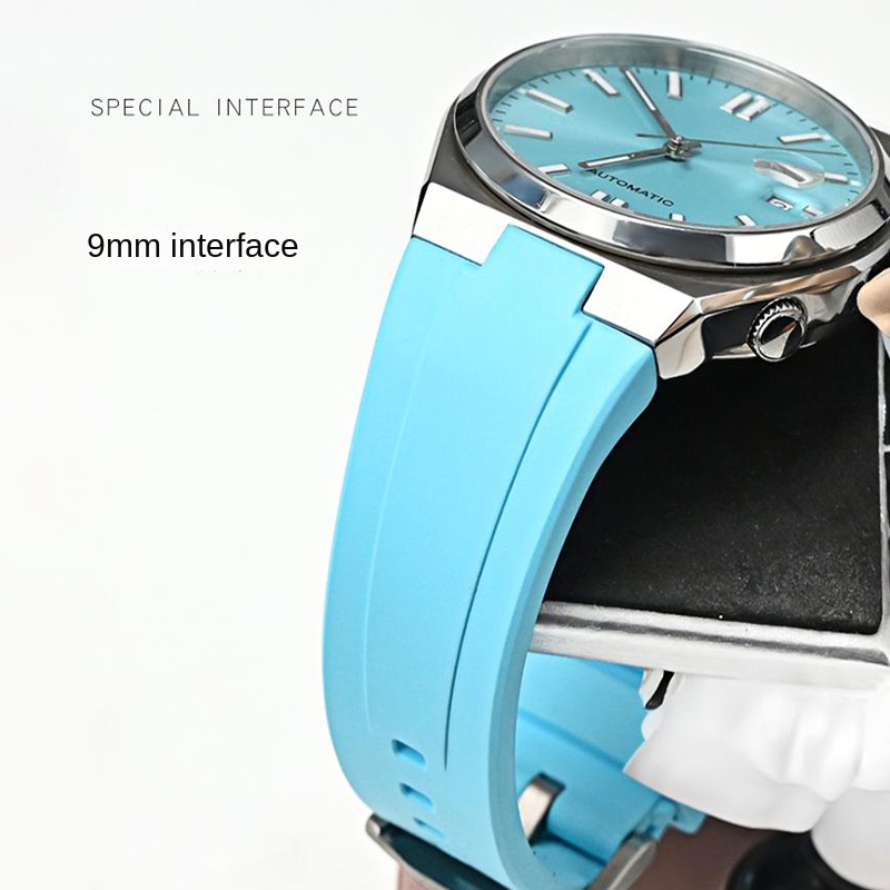 9x26mm FKM 플루오로 고무 스트랩 볼록형 퀵 릴 - Citizen Watch Tsuyosa 리뷰 및 가격