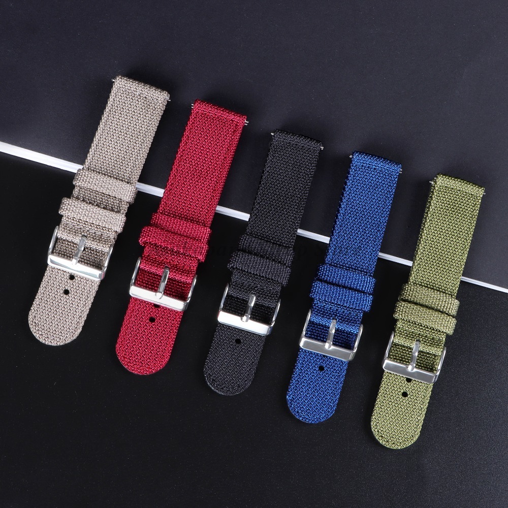 나일론 캔버스 스트랩 퀵릴리즈 시계 밴드, 삼성 세이코 - Nato Strap Nylon 리뷰 및 가격