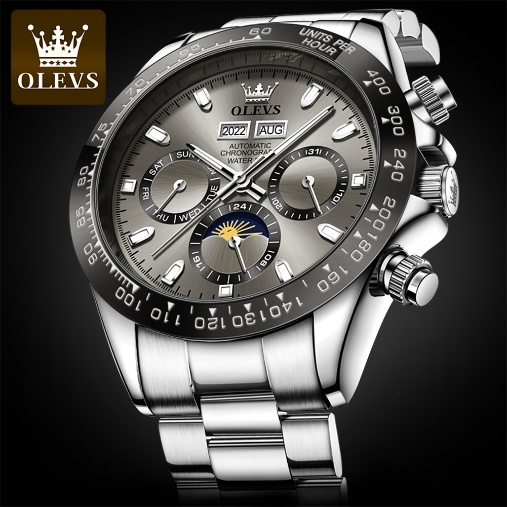OLEVS 6654 럭셔리 남성용 시계 크로노 그래프  - Rolex Watch Datejust 리뷰 및 가격
