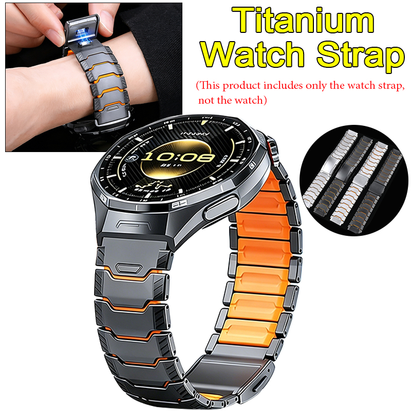 22mm 티타늄 러버 스트랩 (화웨이 워치 GT6 Pr - Silicone Watch Band 22Mm 리뷰 및 가격