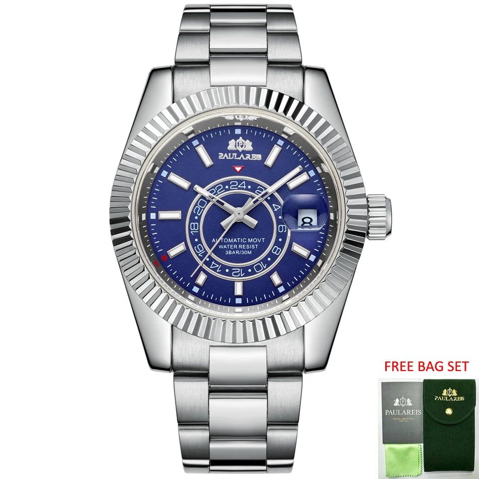 남성용 자동 시계 기계식 셀프 와인딩 스테인리스 스트랩 - Rolex Watch Datejust 리뷰 및 가격