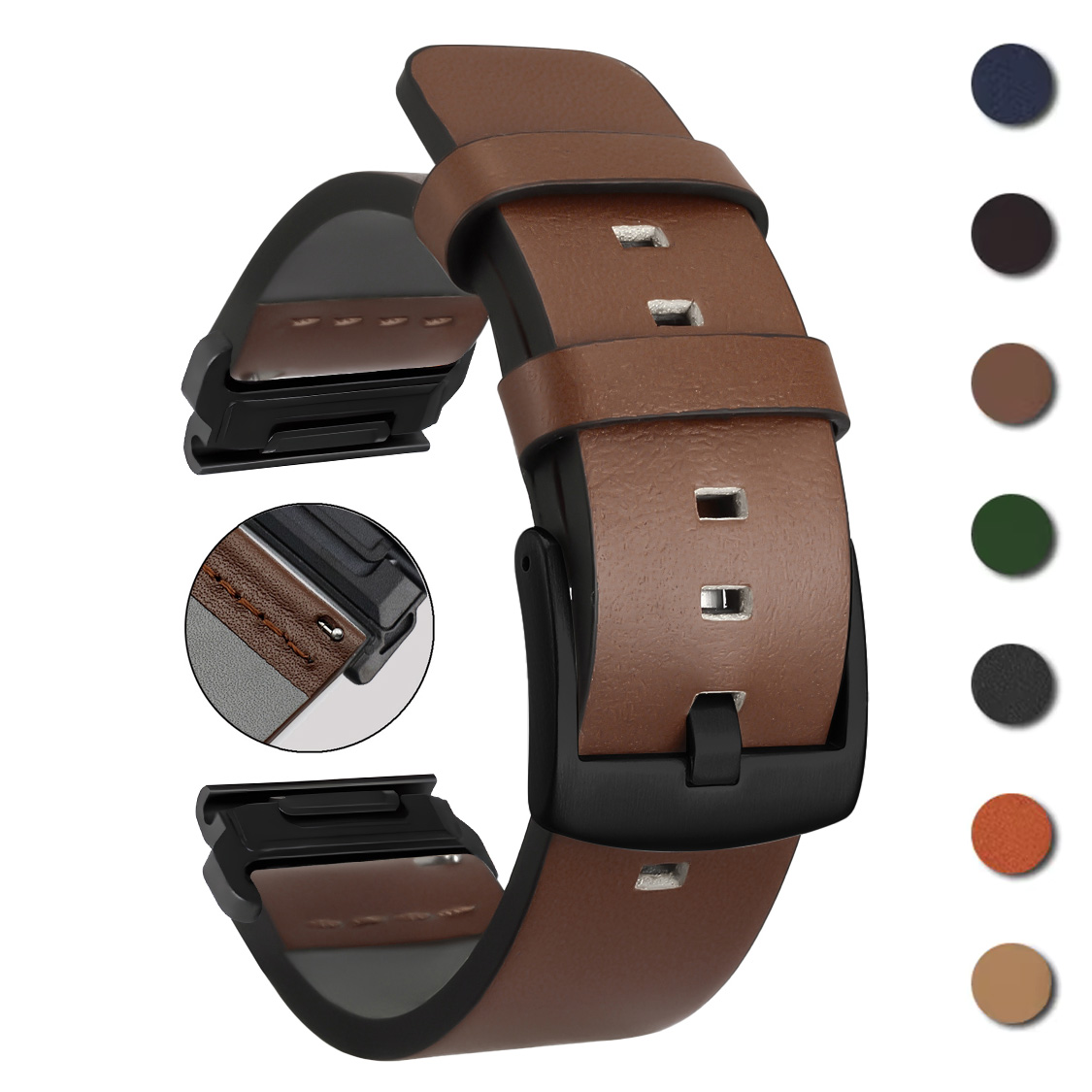 Garmin Fenix ​​8 E 7 7X 6X 6 5 - Silicone Watch Band 22Mm 리뷰 및 가격